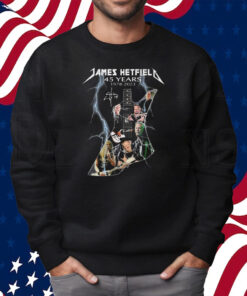 James Hetfield 45 Years 1978 – 2023 Shirt Sweatshirt