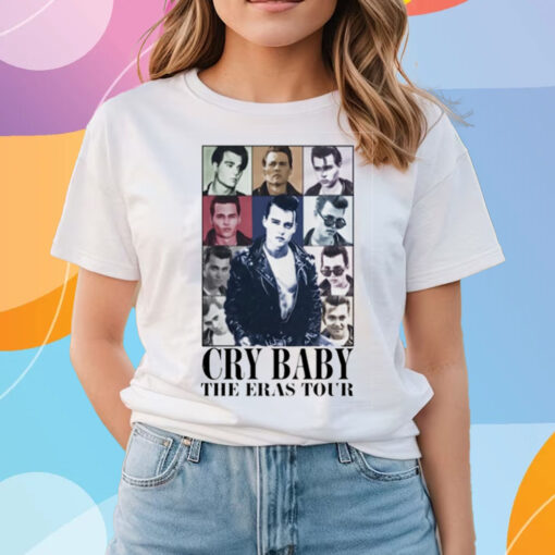 Johnny Depp Cry Baby The Eras Tour Shirts