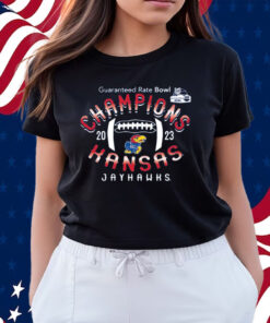 Kansas Jayhawks Guaranteed Rate Bowl Champions 2023 Shirts