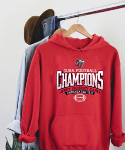 Liberty Flames 2023 C-Usa Football Conference Champions Shirt Hoodie