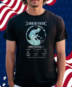 Linkin Park Meteora 20 Years Anniversary Thank You For The Memories Shirt