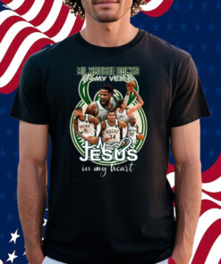 Milwaukee Bucks In My Veins Jesus In My Heart Shirt