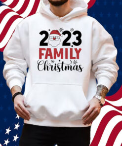 Santa 2023 Family Christmas Shirt Hoodie