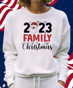 Santa 2023 Family Christmas Shirt Sweatshirt