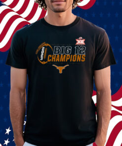 Texas Longhorns 2023 Big 12 Football Conference Champions Locker Room Shirt