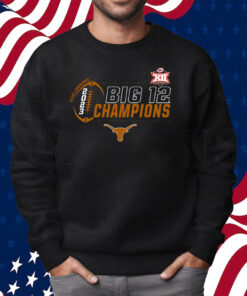 Texas Longhorns 2023 Big 12 Football Conference Champions Locker Room Shirt Sweatshirt