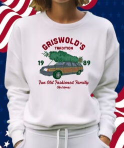 Thechivery Fun Old Fashioned Family Christmas Shirt Sweatshirt