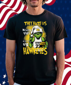 They Hate Us Because They Ain’t Us Hawkeyes Grinch Shirt