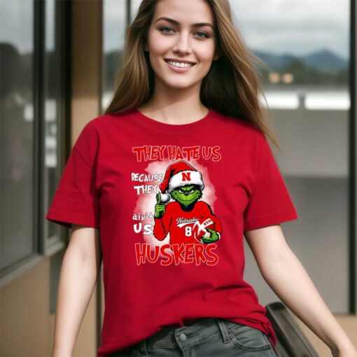 They Hate Us Because They Ain’t Us Huskers Grinch Shirts
