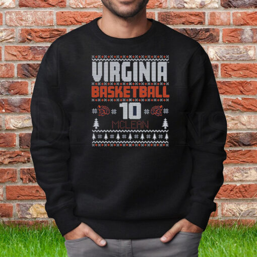 Virginia – Ncaa Women’s Basketball Mir Mclean 10 Sweatshirt Shirt Sweatshirt