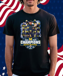 2024 Rose Bowl Champions Michigan Wolverines Shirt