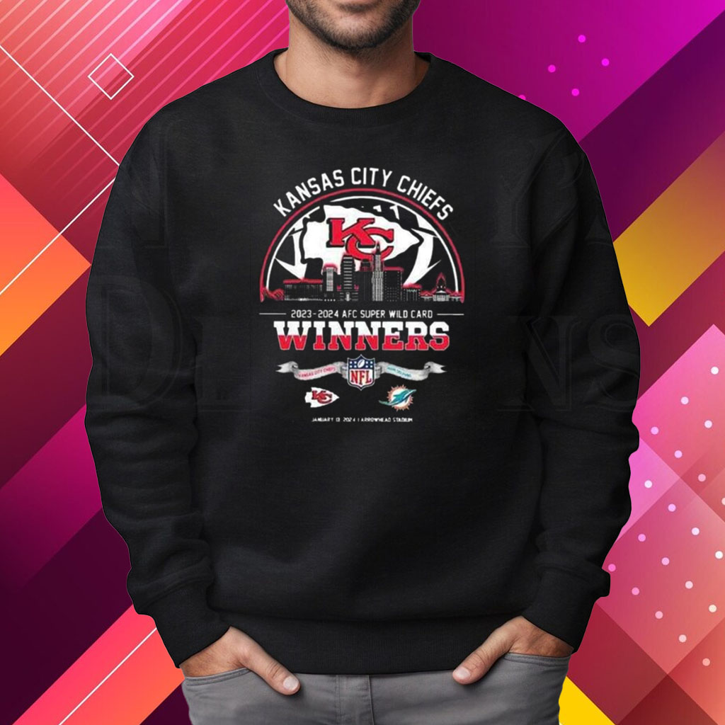 Chiefs 2023-2024 NFC Super Wild Card Winners Shirt