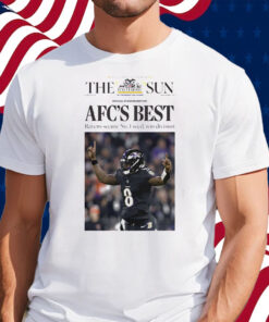 Lamar Jackson Afc’s Best Ravens Secure No1 Shirt