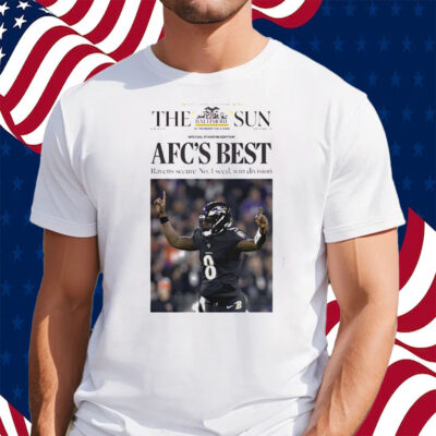 Lamar Jackson Afc’s Best Ravens Secure No1 Shirt