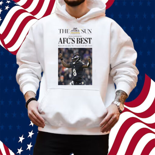 Lamar Jackson Afc’s Best Ravens Secure No1 Shirt Hoodie