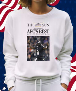 Lamar Jackson Afc’s Best Ravens Secure No1 Shirt Sweatshirt