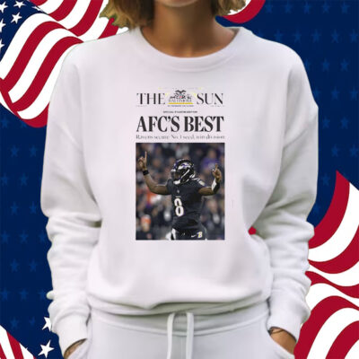 Lamar Jackson Afc’s Best Ravens Secure No1 Shirt Sweatshirt