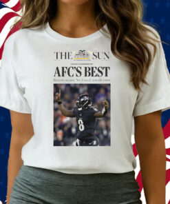 Lamar Jackson Afc’s Best Ravens Secure No1 Shirts