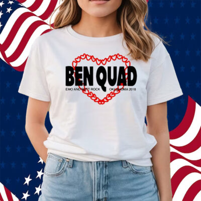 Ben Quad Dog Hearts Emo And Butt Rock Oklahoma 2018 T-Shirts