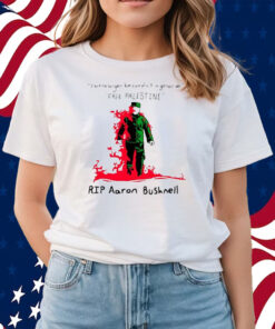 I Will No Longer Be Complicit In Genocide Free Palestine Rip Aaron Bushnell Shirts