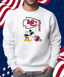 Mickey Mouse Kansas City Chiefs Champions Trophy Shirt Sweatshirt