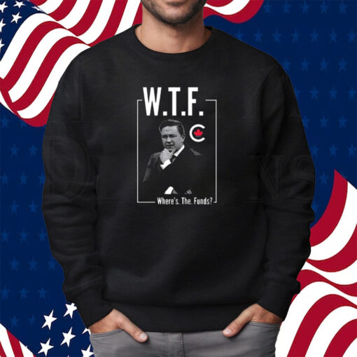 Pierre Poilievre Wtf Where’s The Funds Shirt Sweatshirt