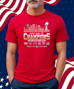 San Francisco 49ers Super Bowl Champions Shirt