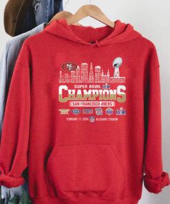 San Francisco 49ers Super Bowl Champions Shirt Hoodie