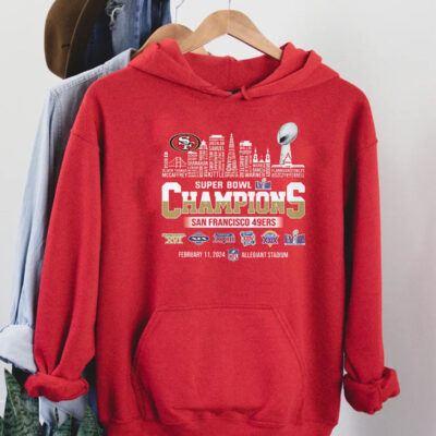 San Francisco 49ers Super Bowl Champions Shirt Hoodie