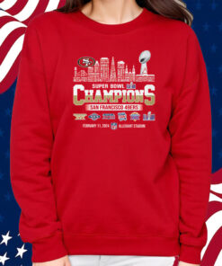 San Francisco 49ers Super Bowl Champions Shirt Sweatshirt