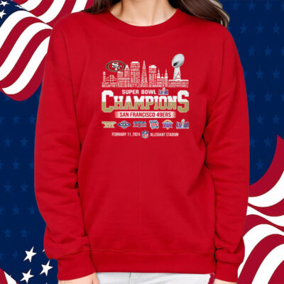 San Francisco 49ers Super Bowl Champions Shirt Sweatshirt