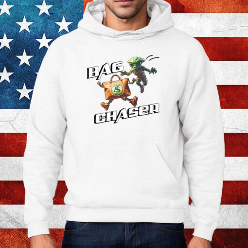 Bag Chaser Alien Chasing Money Bag Shirt Hoodie