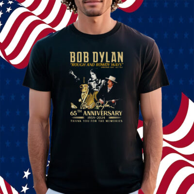 Bob Dylan Rough And Rowdy Ways Worldwide Tour 2021-2024 Shirt