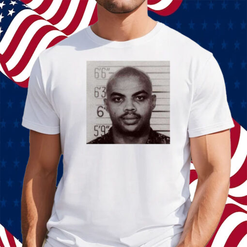 Charles Barkley Mugshot Shirt