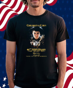 Children Of The Corn 40th Anniversary 1984-2024 Stephen King Thank You For The Memories Shirt