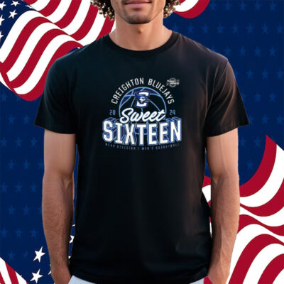 Creighton Bluejays 2024 Ncaa March Madness Sweet Sixteen Defensive Stance Shirt