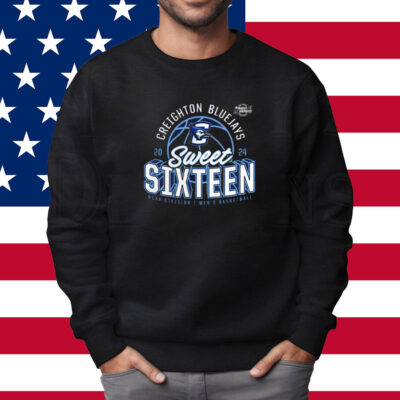Creighton Bluejays 2024 Ncaa March Madness Sweet Sixteen Defensive Stance Shirt Sweatshirt