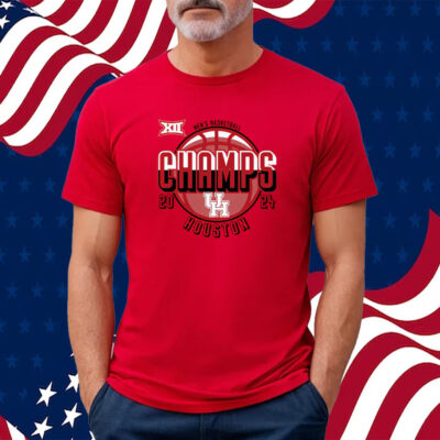 Houston Cougars 2024 Big 12 Men’s Basketball Regular Season Champions Shirt