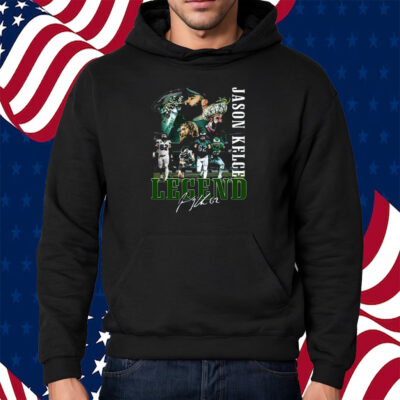 Jason Kelce Legend 2011-2024 Thank You For The Memories Shirt Hoodie