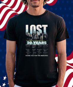 Lost 20 Years 2004-2024 Thank You For The Memories Shirt