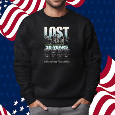 Lost 20 Years 2004-2024 Thank You For The Memories Shirt Sweatshirt