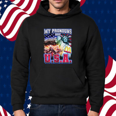 My Pronouns Are U S A Shirt Hoodie