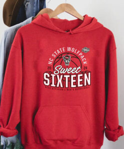 Nc State Wolfpack 2024 Ncaa March Madness Sweet Sixteen Defensive Stance T-Shirt Hoodie