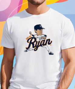 Nolan Ryan Caricature T-Shirt