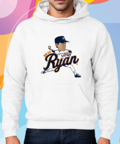 Nolan Ryan Caricature T-Shirt Hoodie