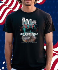 Pixies Tour 2024 38th Anniversary 1986-2024 Thank You For The Memories Shirt