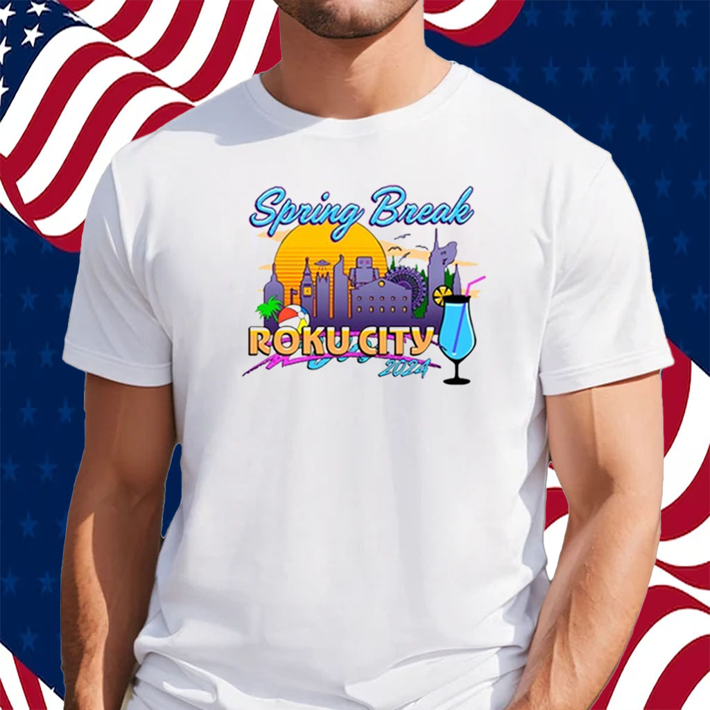 Spring Break Roku City T-Shirt