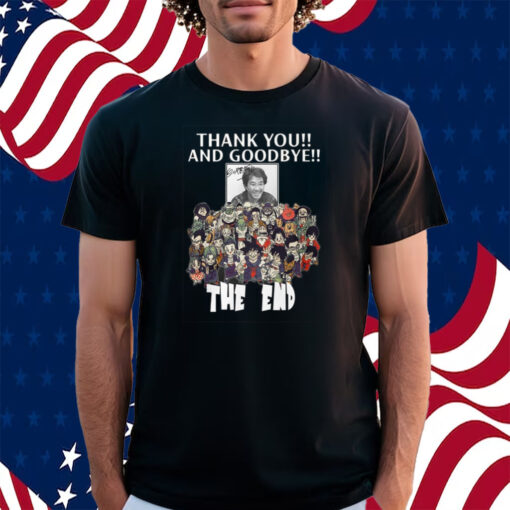 Thank You And Goodbye Akira Toriyama Dragon Ball The End Shirt