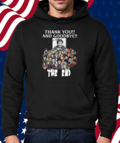 Thank You And Goodbye Akira Toriyama Dragon Ball The End Shirt Hoodie