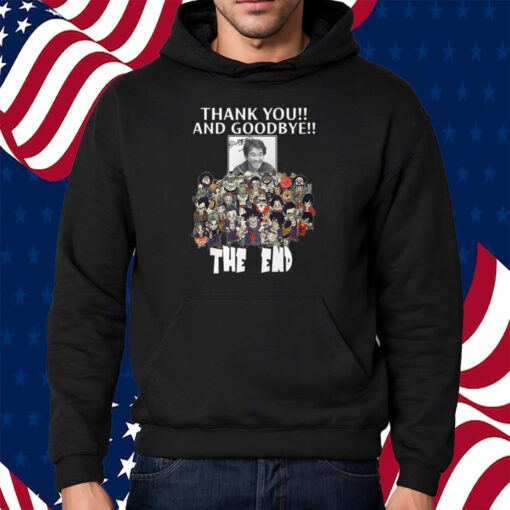 Thank You And Goodbye Akira Toriyama Dragon Ball The End Shirt Hoodie